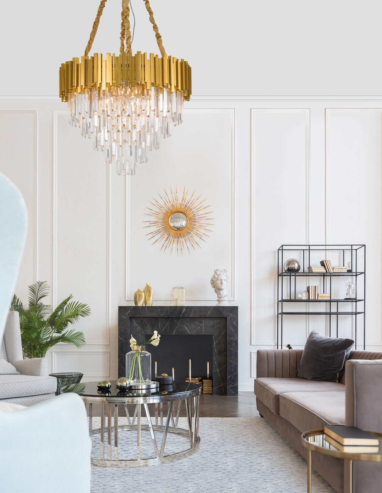 GRANE Kronleuchter 12x5W-Luxomo Leuchten