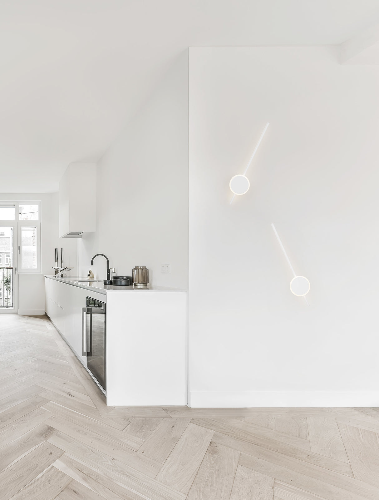 CLOCK Wandleuchte-Luxomo Leuchten