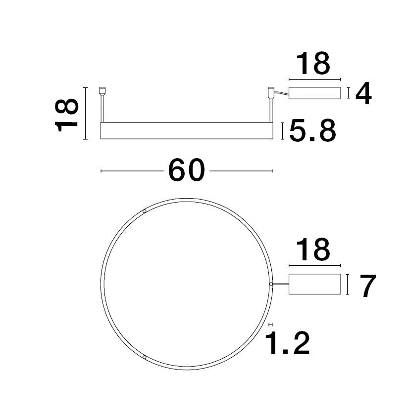 MOTIF Deckenleuchte-Luxomo Leuchten