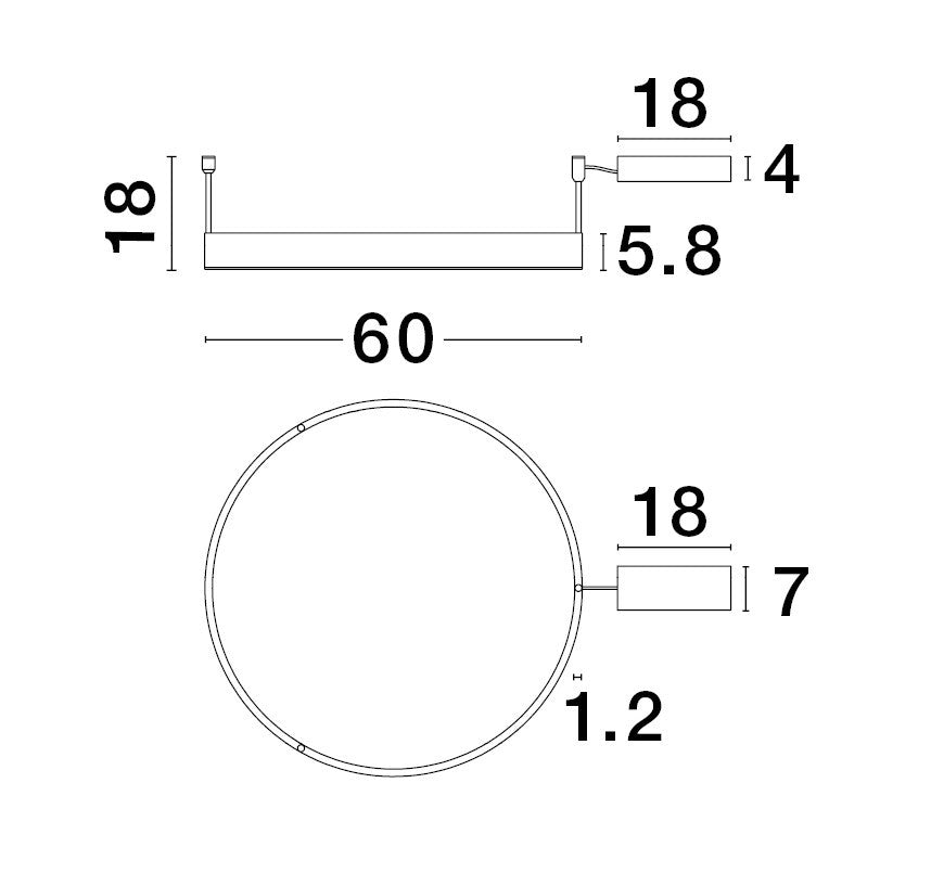MOTIF Deckenleuchte-Luxomo Leuchten
