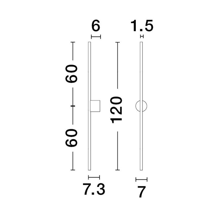ADEN Wandleuchte-Luxomo Leuchten