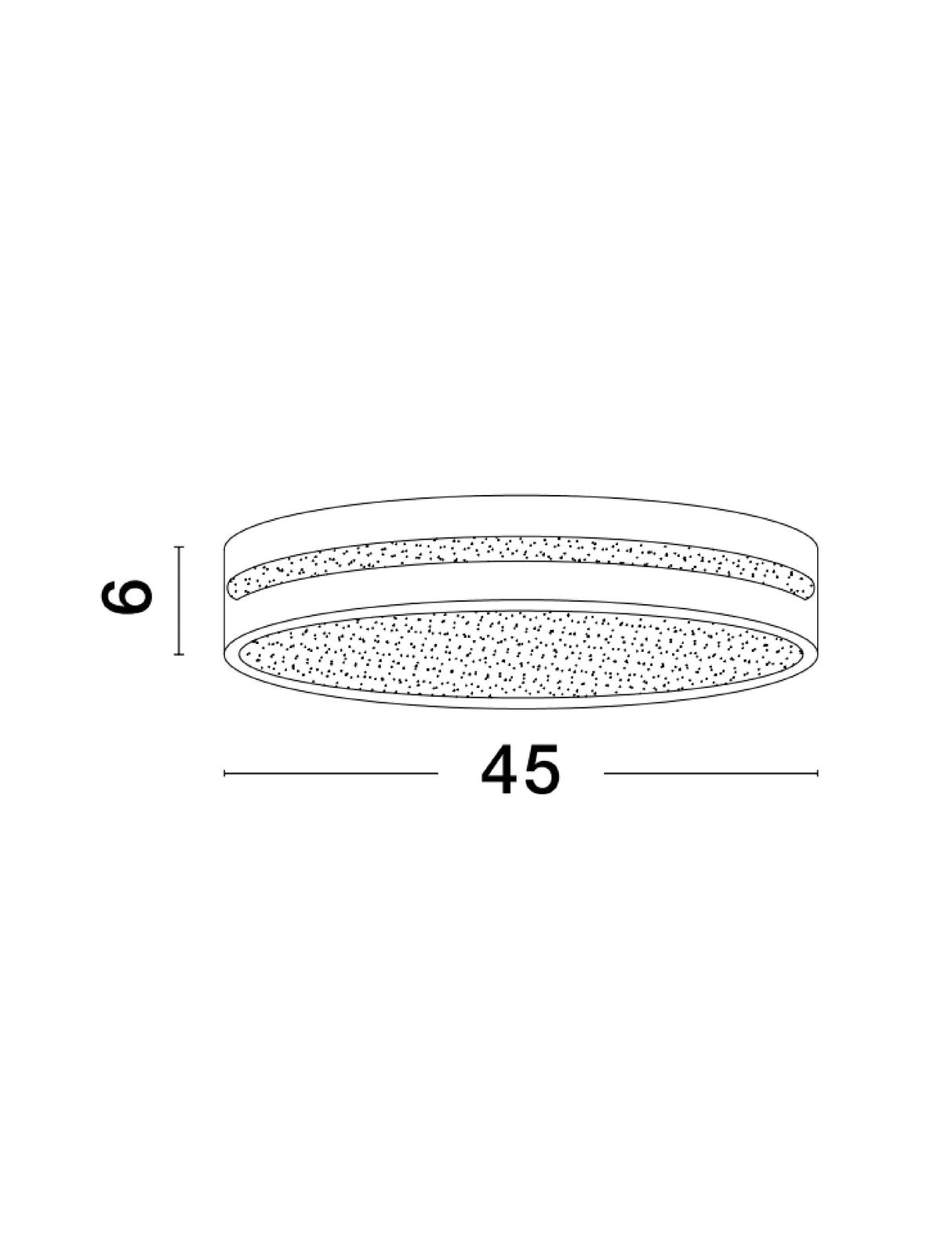 WHEEL Deckenleuchte Ø 45cm-Luxomo Leuchten