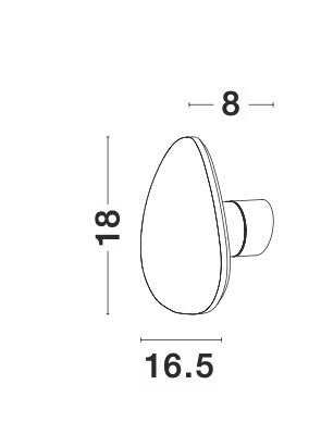 CRONUS Wandleuchte-Luxomo Leuchten