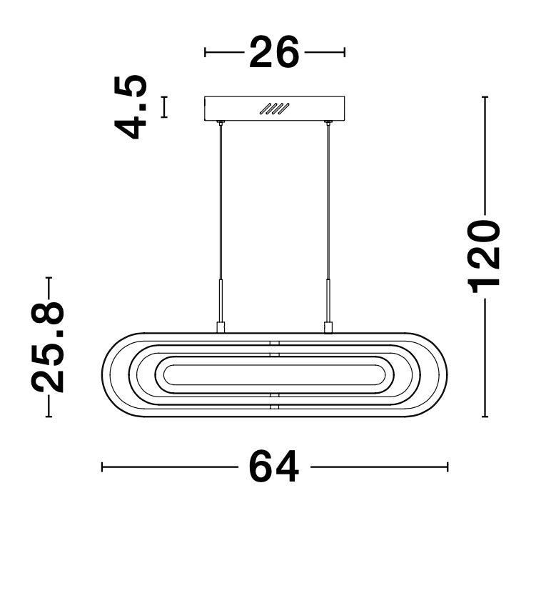 ARTE Hängeleuchte-Luxomo Leuchten