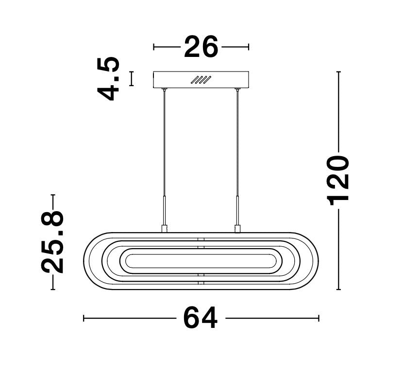 ARTE Hängeleuchte-Luxomo Leuchten