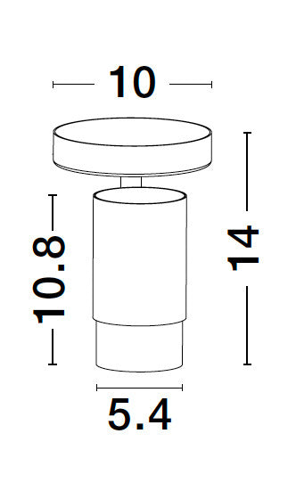 POGNO Deckenleuchte-Luxomo Leuchten