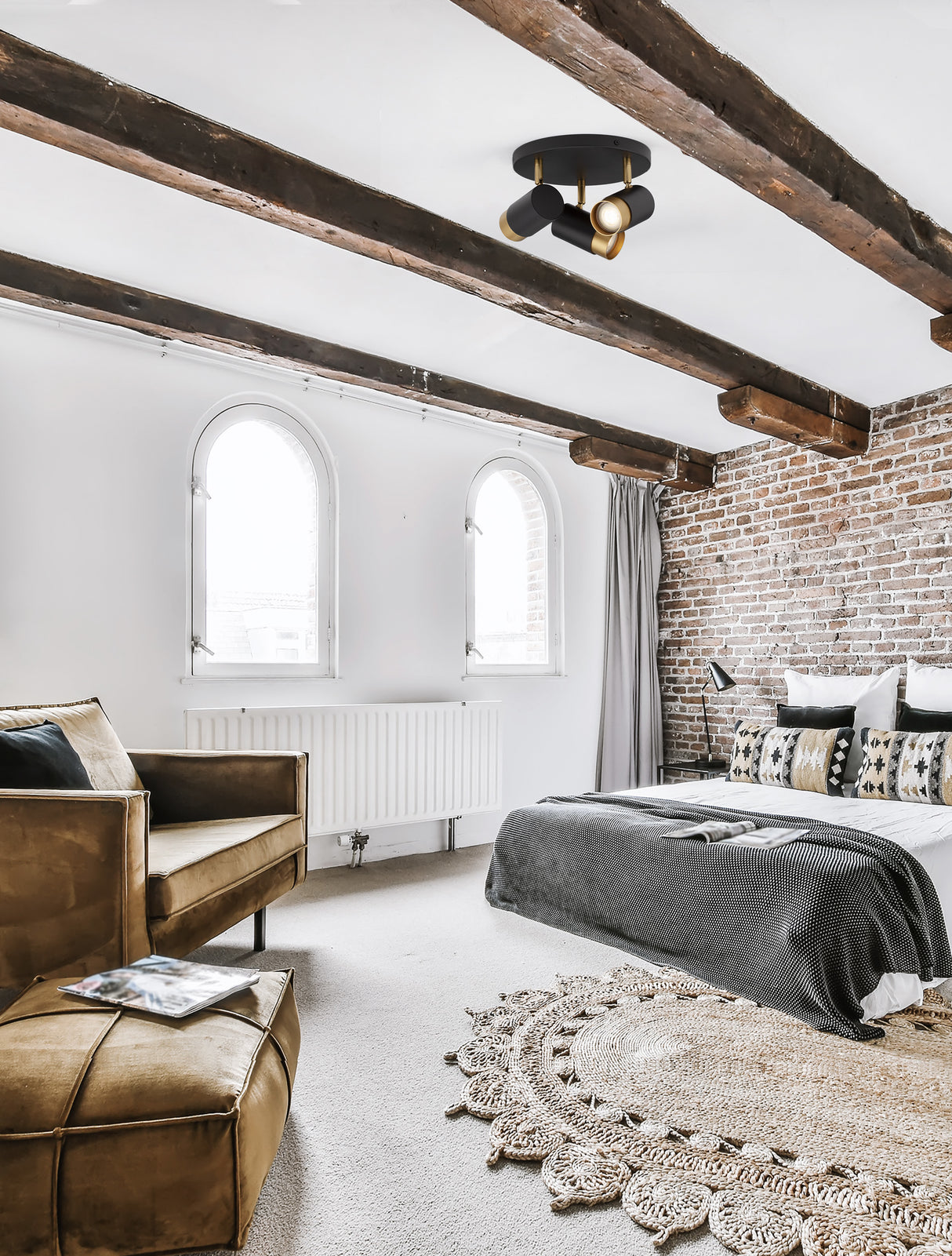 POGNO Deckenleuchte Ø 22cm-Luxomo Leuchten