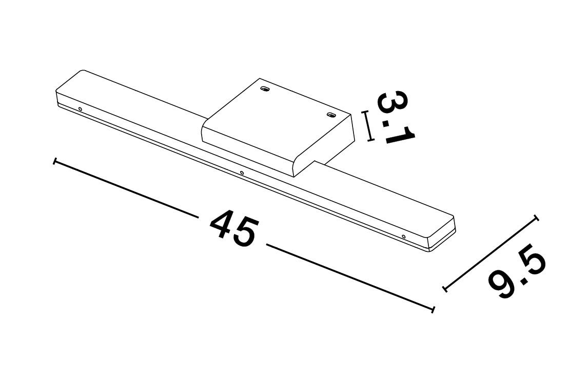 NYX Badezimmerleuchte-Luxomo Leuchten