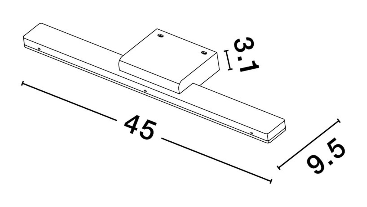 NYX Badezimmerleuchte-Luxomo Leuchten