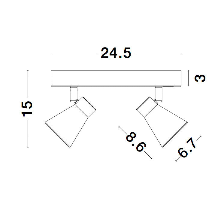 DUBLIN Deckenleuchte-Luxomo Leuchten