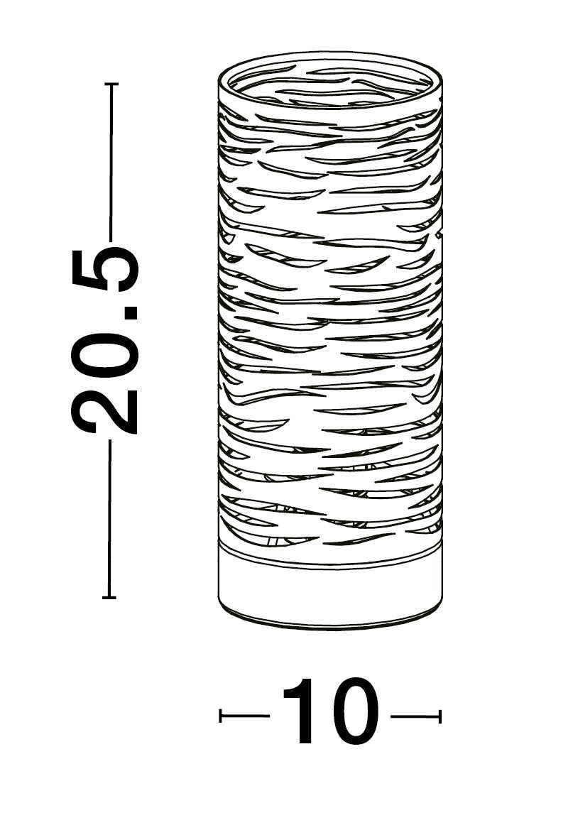ZANE Tischleuchte Ø 10cm-Luxomo Leuchten