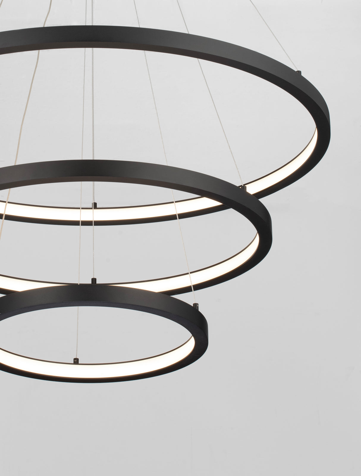 EMPATIA Hängeleuchte 3 Ringe Ø 80cm-Luxomo Leuchten