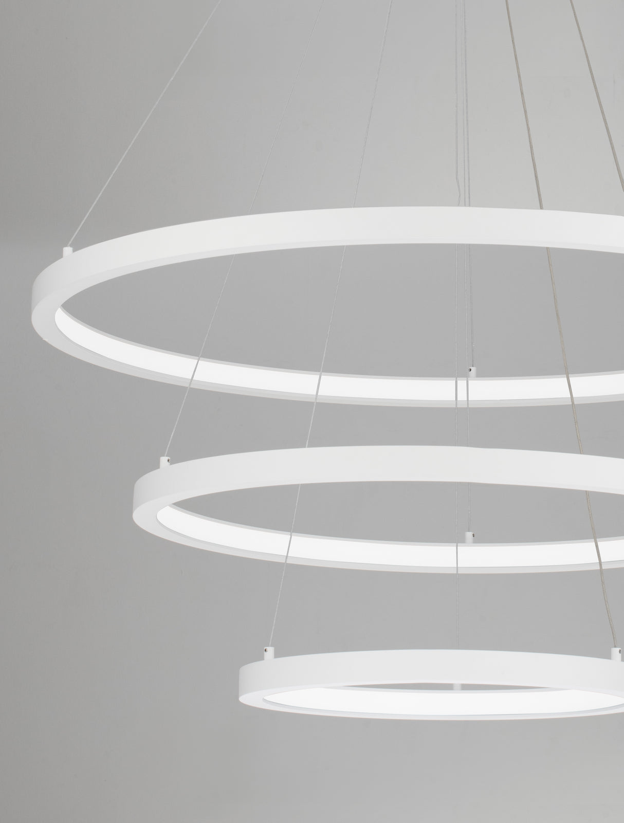 EMPATIA Hängeleuchte 3 Ringe Ø 80cm-Luxomo Leuchten