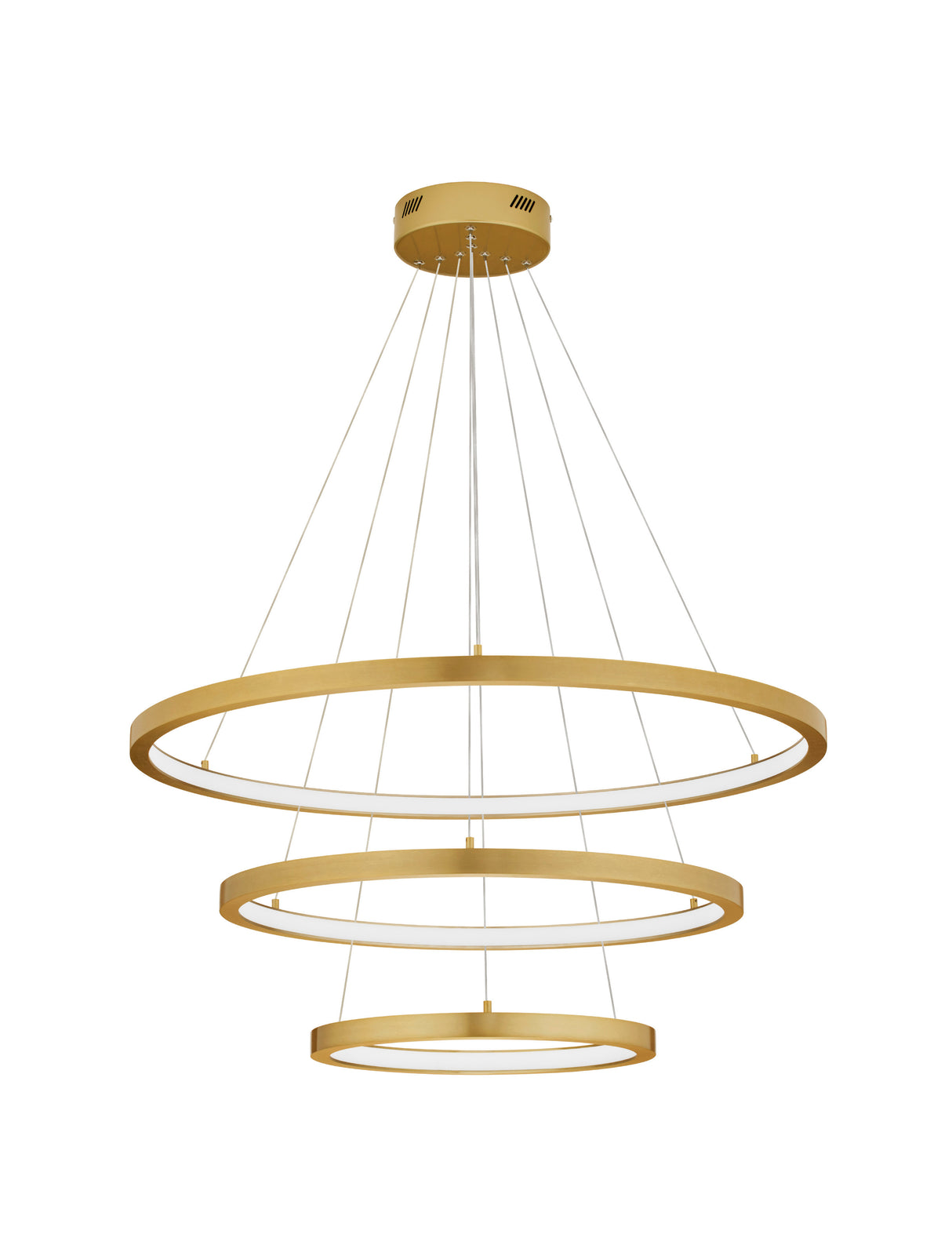 EMPATIA Hängeleuchte 3 Ringe Ø 80cm-Luxomo Leuchten