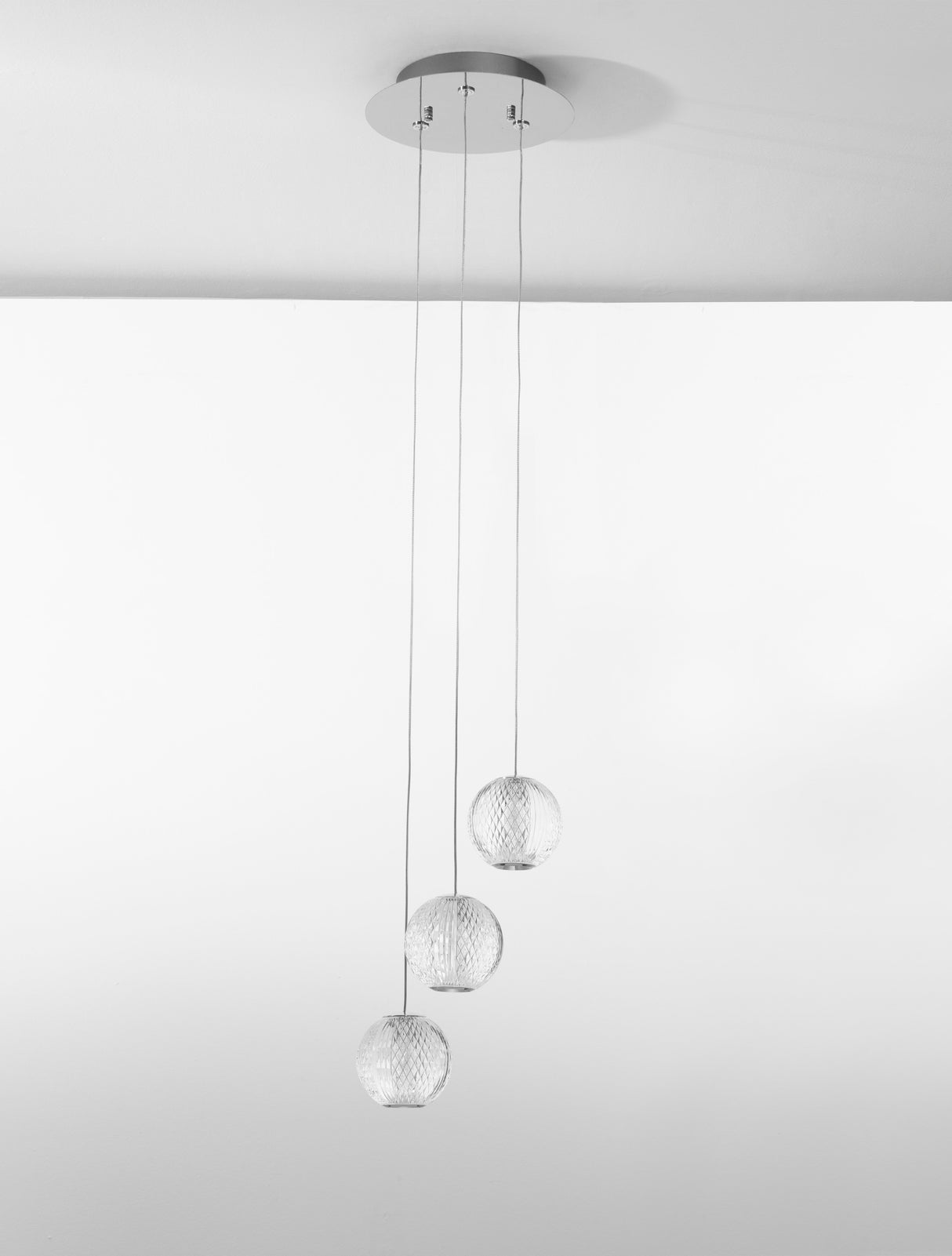 BRILLANTE 3-Kugel-Hängeleuchte-Luxomo Leuchten
