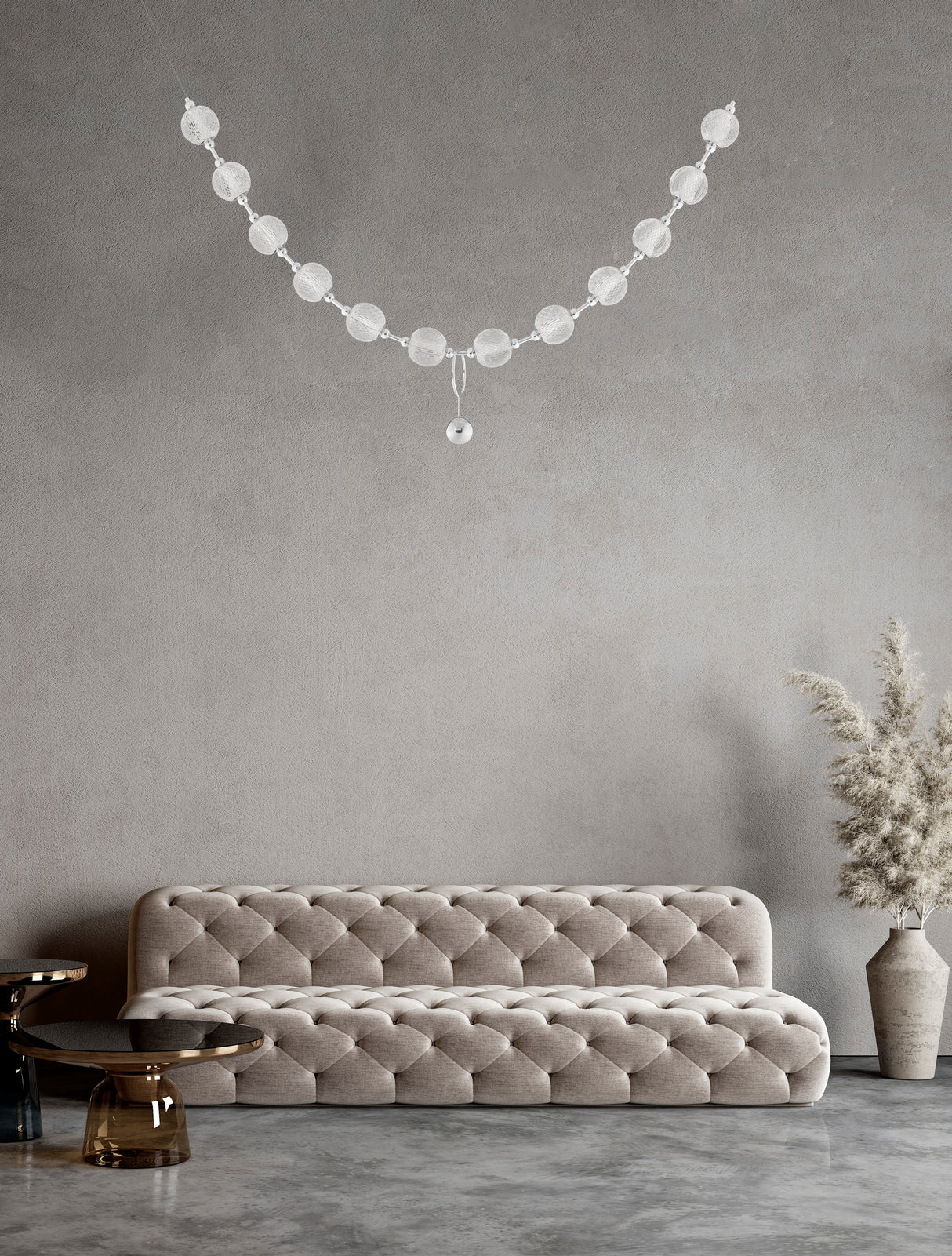 BRILLANTE Hängeleuchte 185cm-Luxomo Leuchten