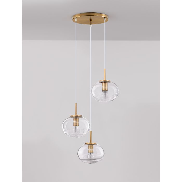 MAEVE Hängeleuchte 3x12W-Luxomo Leuchten