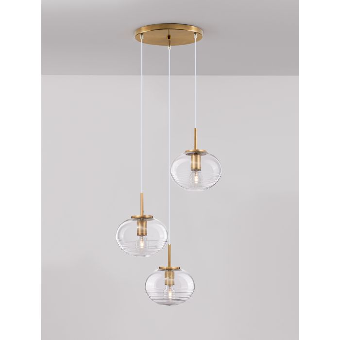 MAEVE Hängeleuchte 3x12W-Luxomo Leuchten