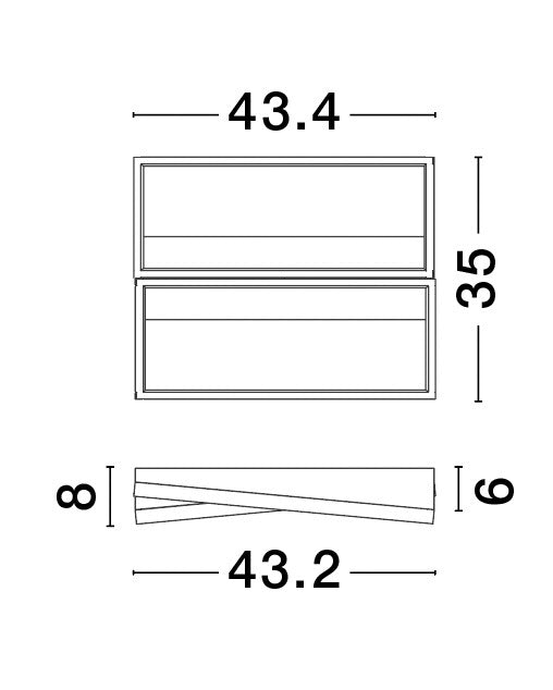 ELIZE Deckenleuchte 28W dimmbar-Luxomo Leuchten