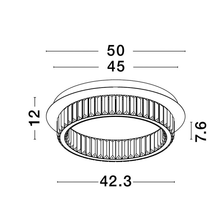 AURELIA Kristall-Wandleuchte-Luxomo Leuchten