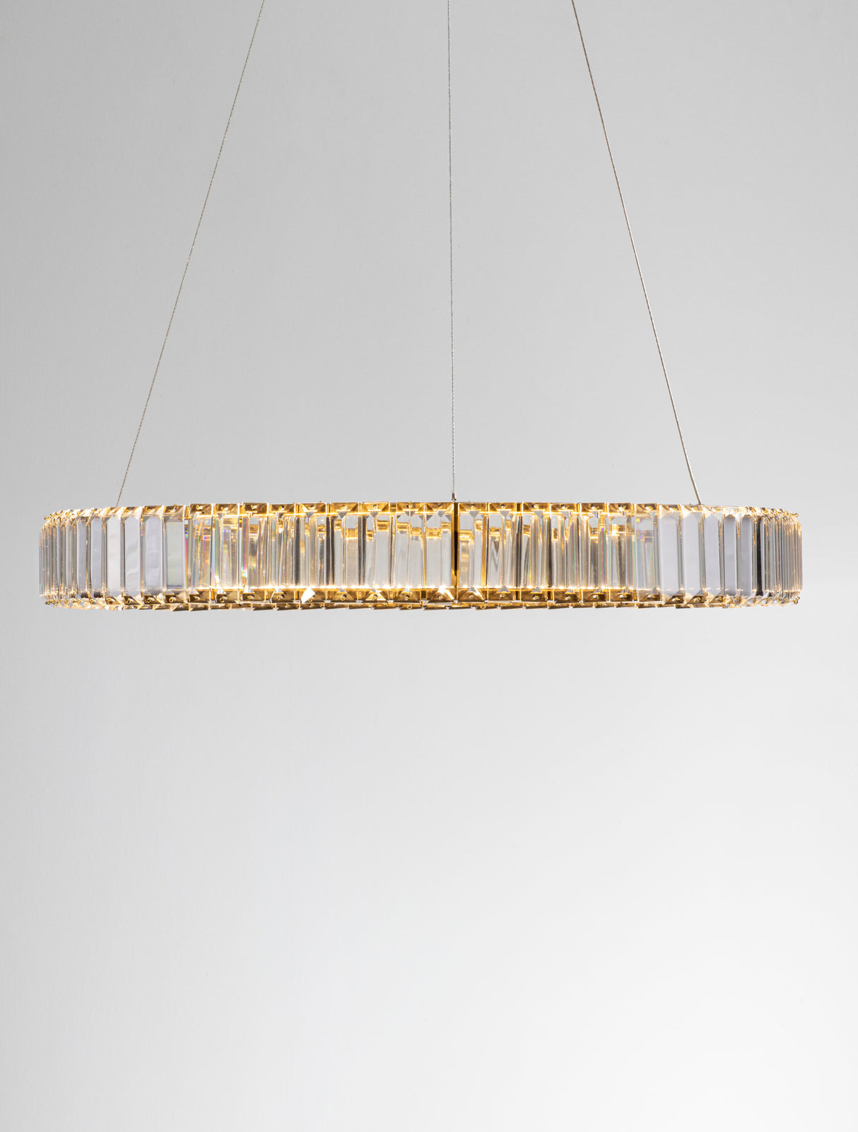 AURELIA Kristall-Hängeleuchte rund-Luxomo Leuchten