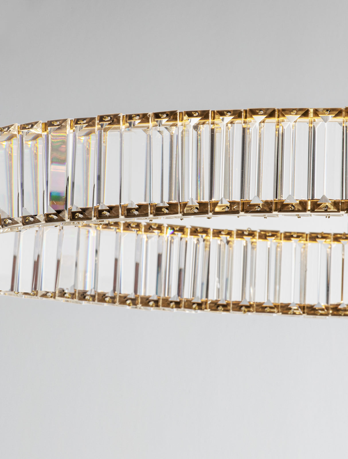 AURELIA Kristall-Hängeleuchte rund-Luxomo Leuchten