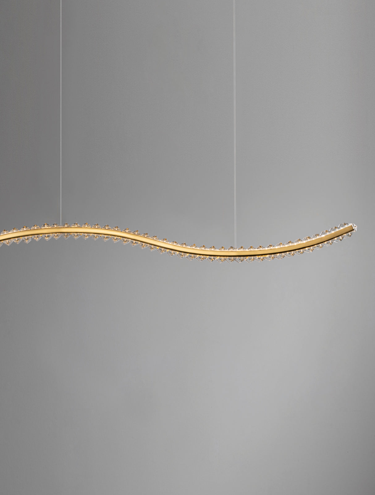 AURELIA Kristall-Hängeleuchte 100cm-Luxomo Leuchten