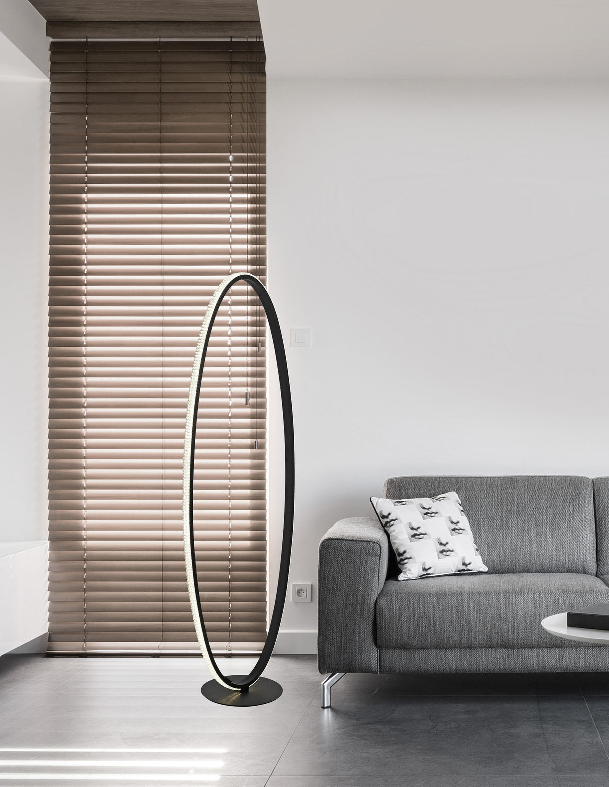 NAGER Stehleuchte Ø 41cm-Luxomo Leuchten