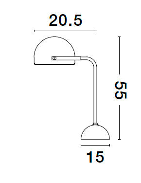 BISHOP Tischleuchte-Luxomo Leuchten