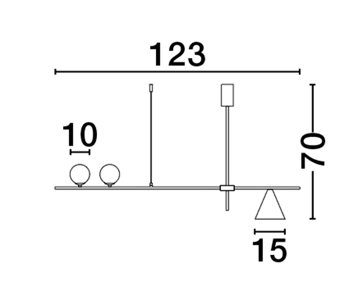 SWAY Hängeleuchte-Luxomo Leuchten