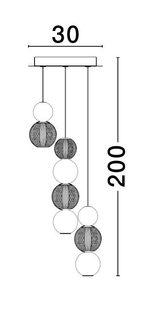 BRILLE Pendelleuchte-Luxomo Leuchten