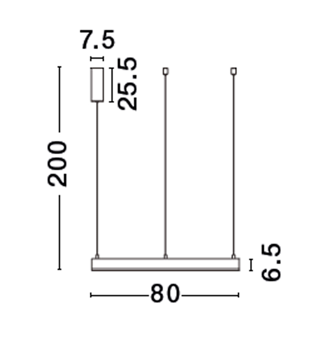 MOTIF Hängeleuchte 2700K-6000K-Luxomo Leuchten