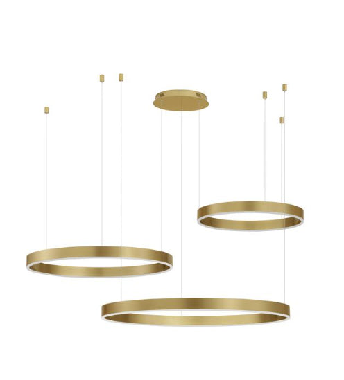 MOTIF Hängeleuchte 3 Ringe 2700K-6000K-Luxomo Leuchten