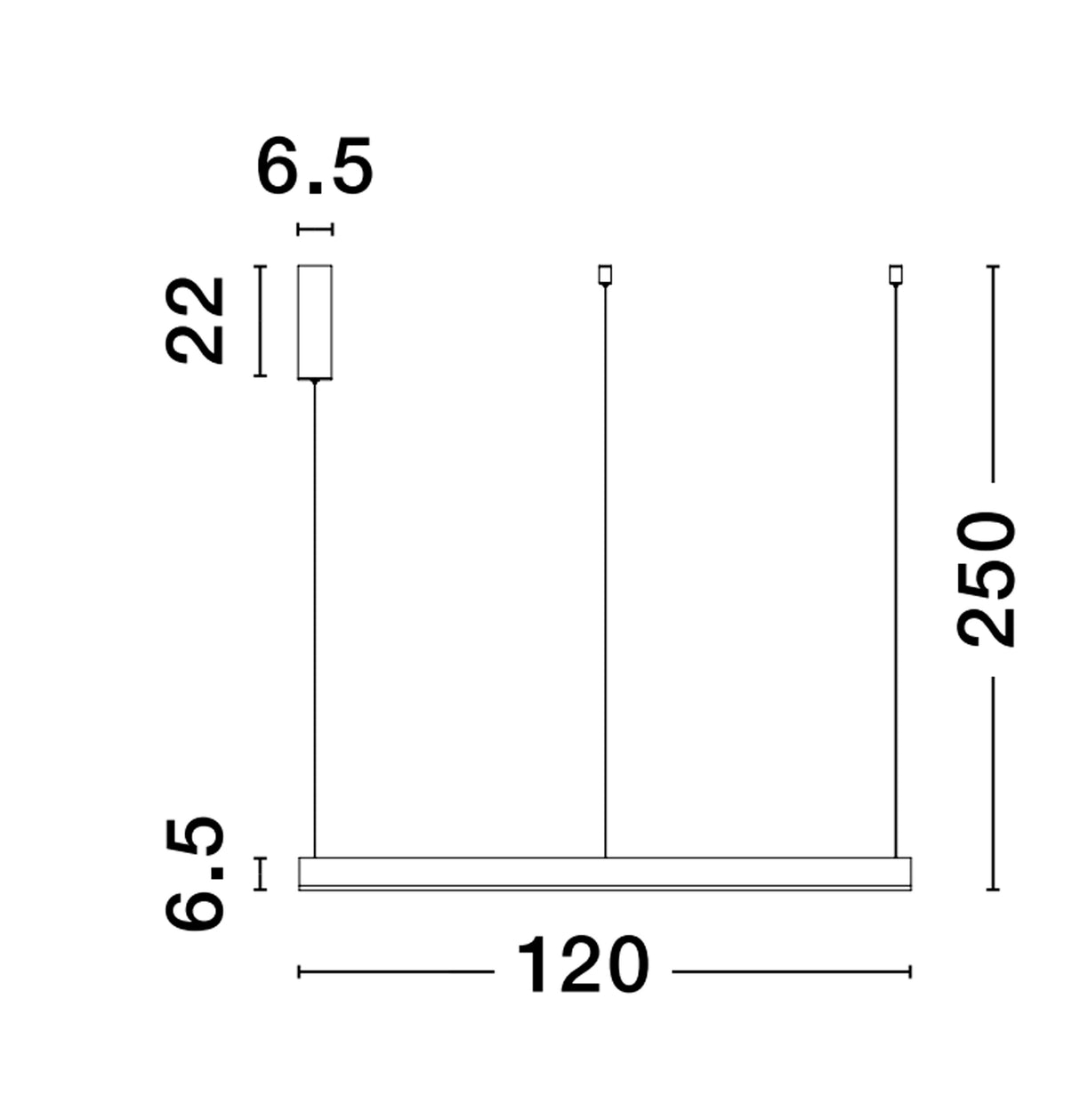 MOTIF Hängeleuchte 2700K-6000K-Luxomo Leuchten