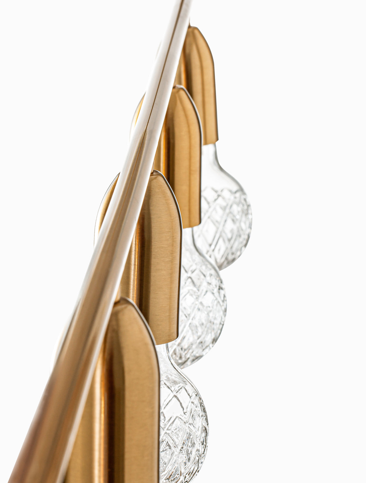 VEDA Hängeleuchte linear 128cm-Luxomo Leuchten