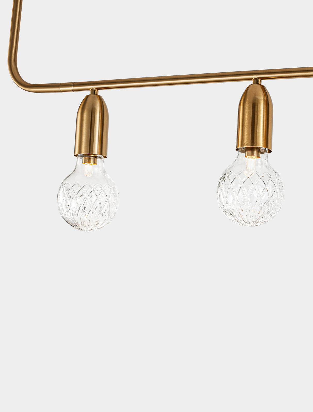 VEDA Hängeleuchte linear 128cm-Luxomo Leuchten