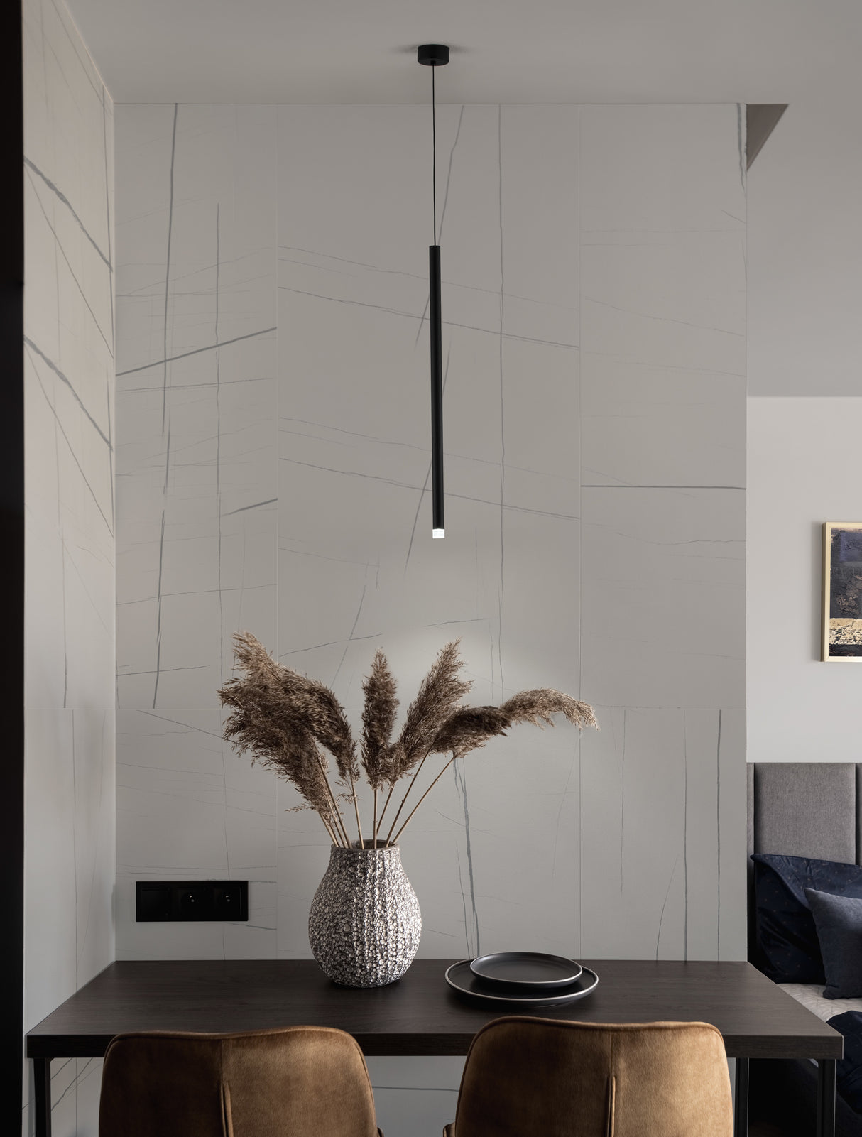 DANDIA Pendelleuchte Ø 8cm-Luxomo Leuchten