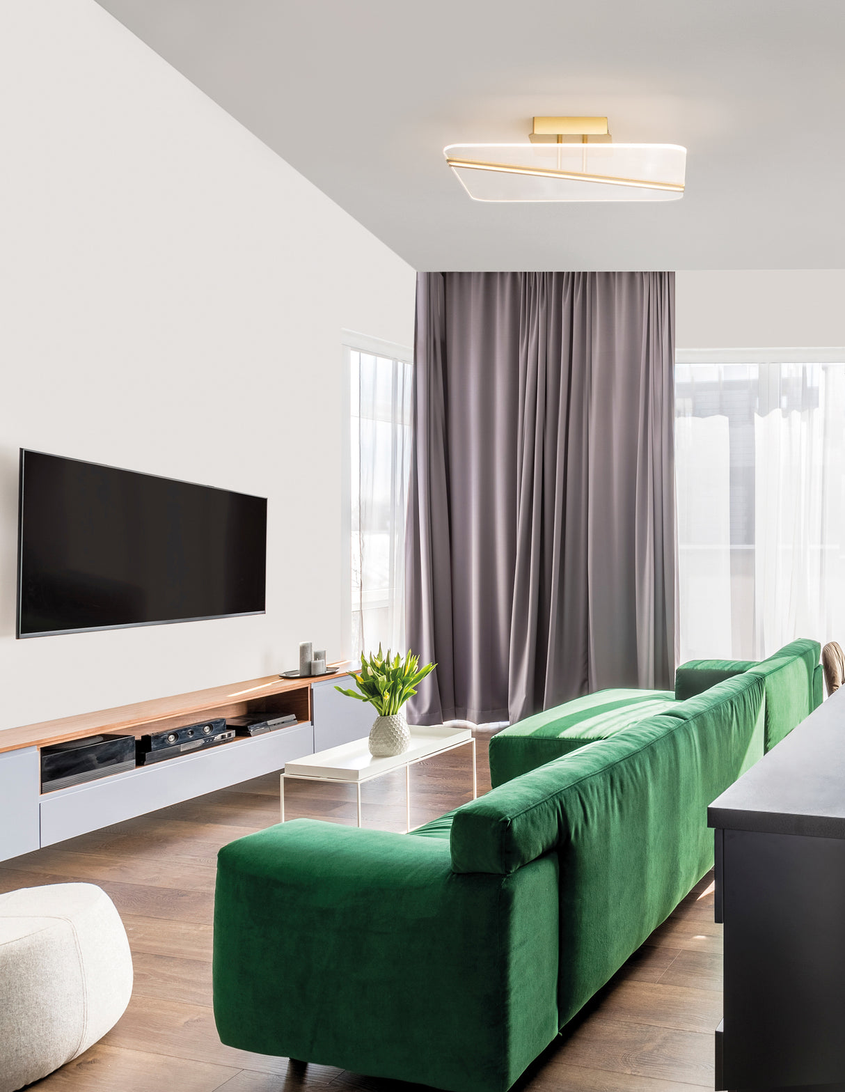 JERTUNA Deckenleuchte quadratisch-Luxomo Leuchten