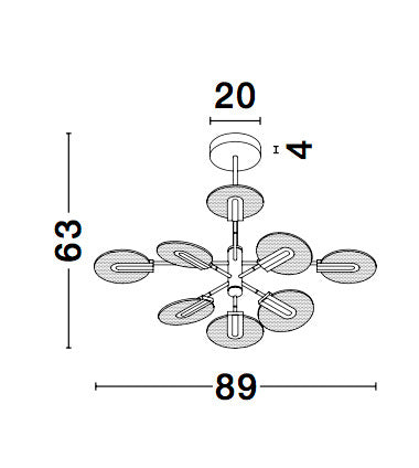 GENTI Hängeleuchte-Luxomo Leuchten