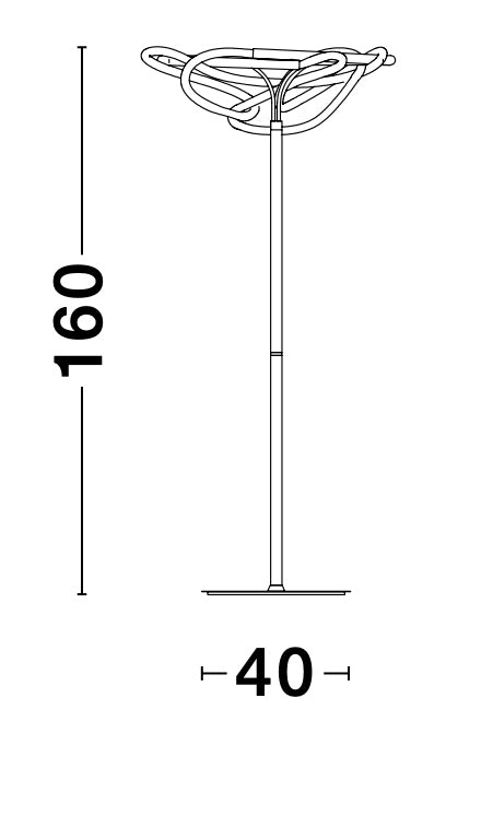 TIRIAC Stehleuchte-Luxomo Leuchten