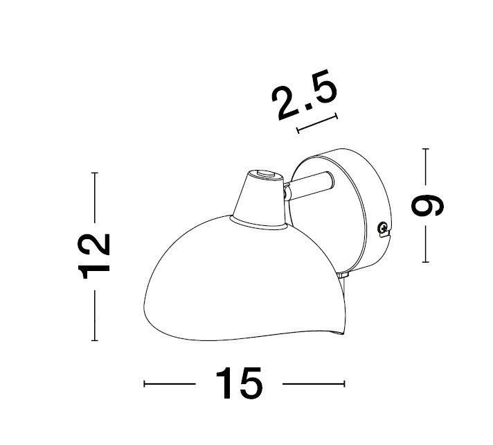 GETI Wandleuchte-Luxomo Leuchten
