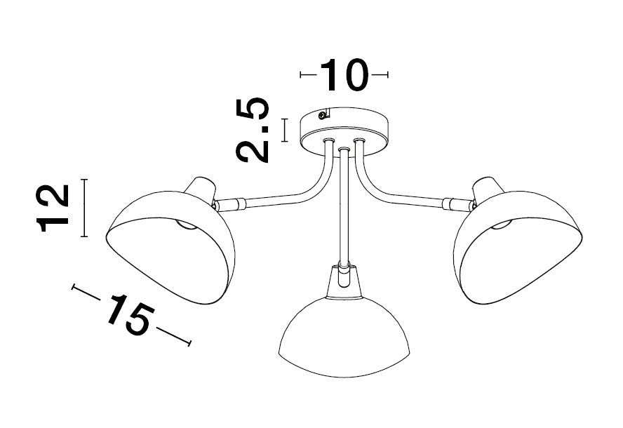 GETI Deckenleuchte-Luxomo Leuchten