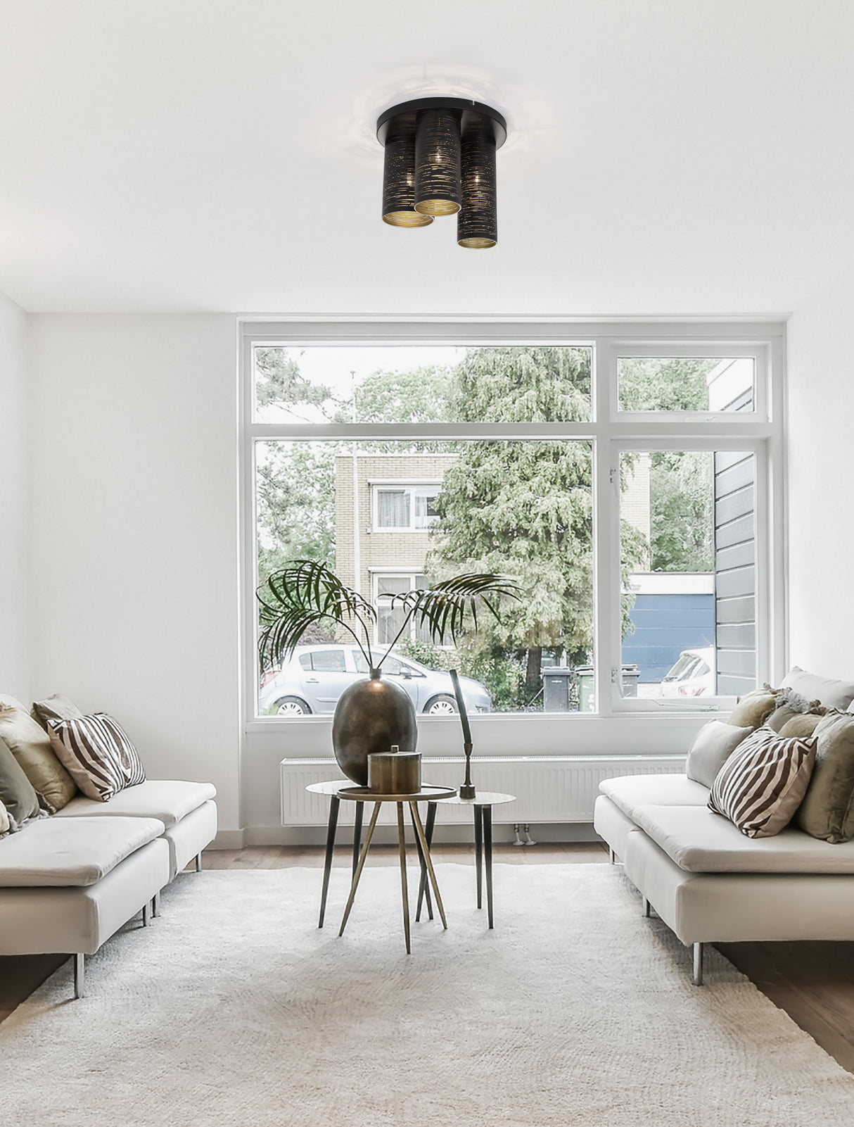 ZANE Deckenleuchte Ø 30cm 3x5W-Luxomo Leuchten