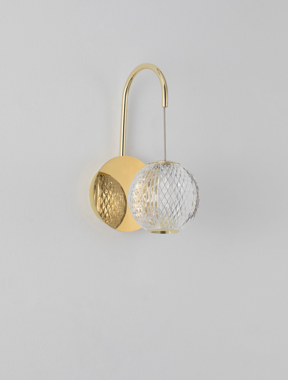 BRILLANTE Wandleuchte Ø 14cm-Luxomo Leuchten