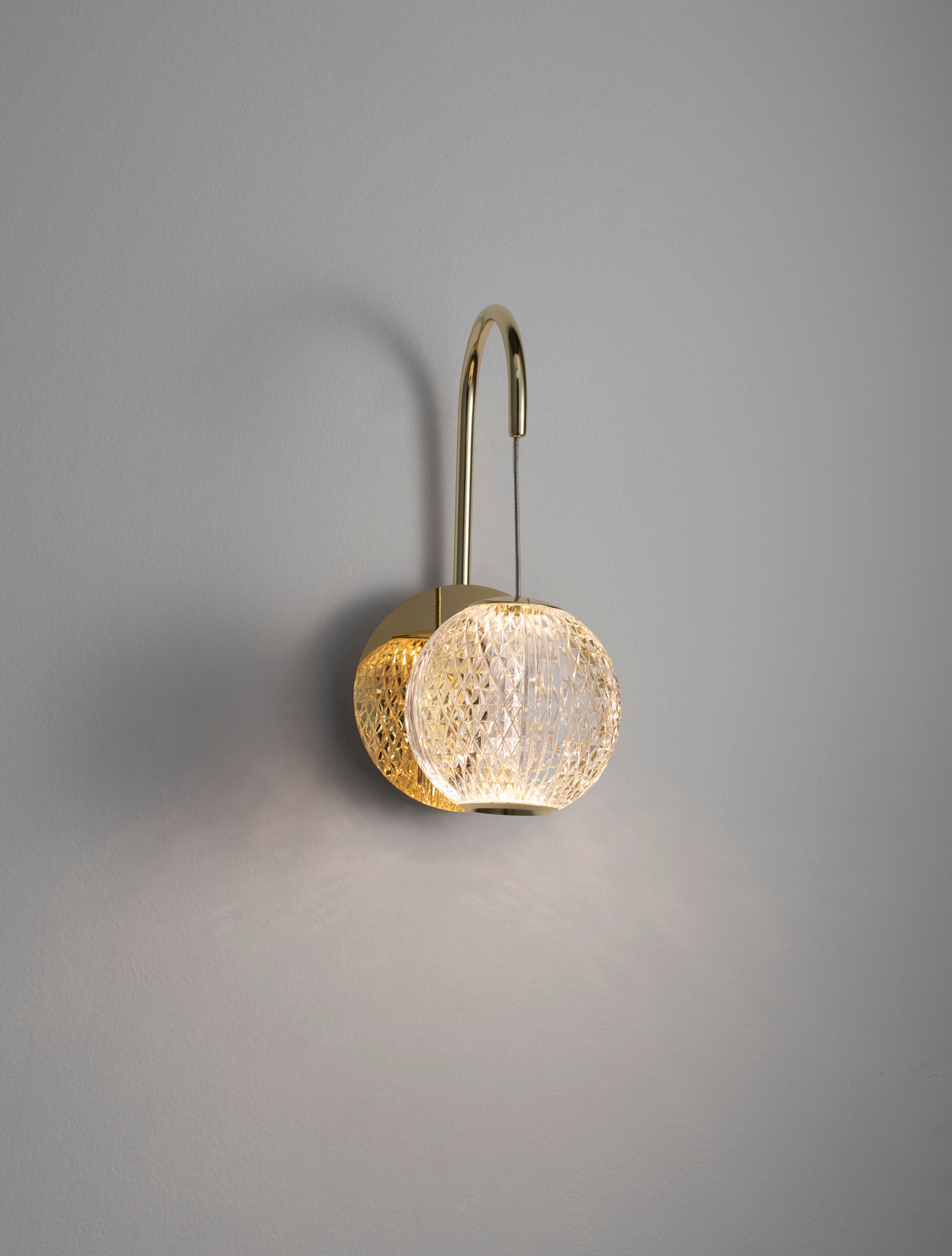 BRILLANTE Wandleuchte Ø 14cm-Luxomo Leuchten