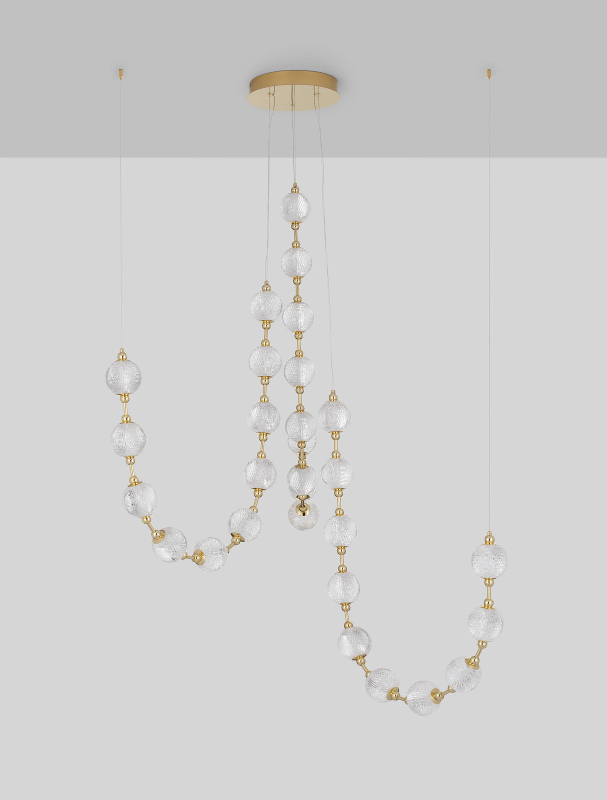 BRILLANTE Hängeleuchte 147cm-Luxomo Leuchten