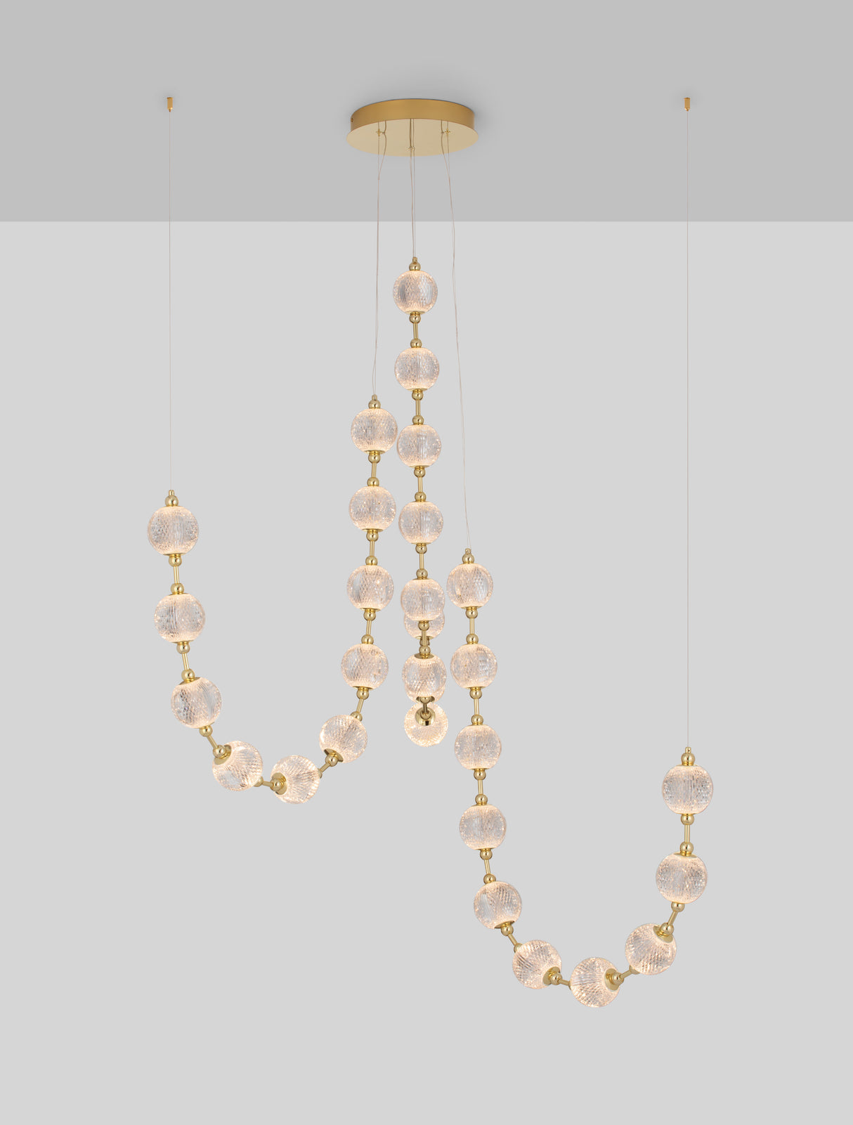 BRILLANTE Hängeleuchte 147cm-Luxomo Leuchten