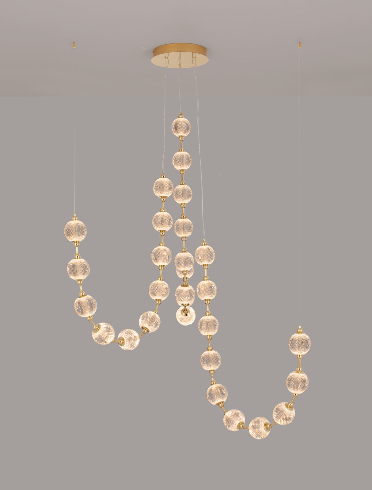 BRILLANTE Hängeleuchte 147cm-Luxomo Leuchten