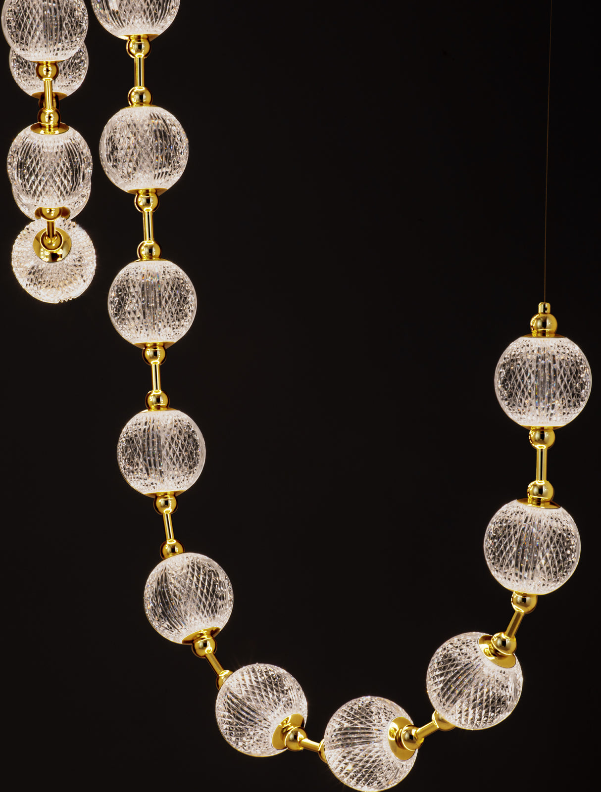 BRILLANTE Hängeleuchte 147cm-Luxomo Leuchten