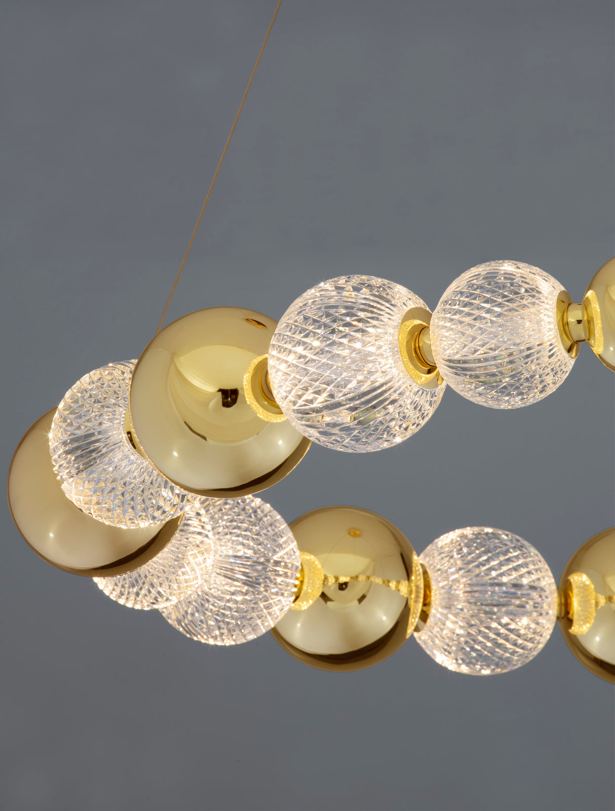 BRILLE Hängeleuchte Ø 94cm-Luxomo Leuchten